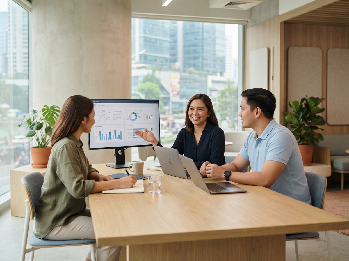 Anchor Fundics team reviewing crypto market data and analysis workflows